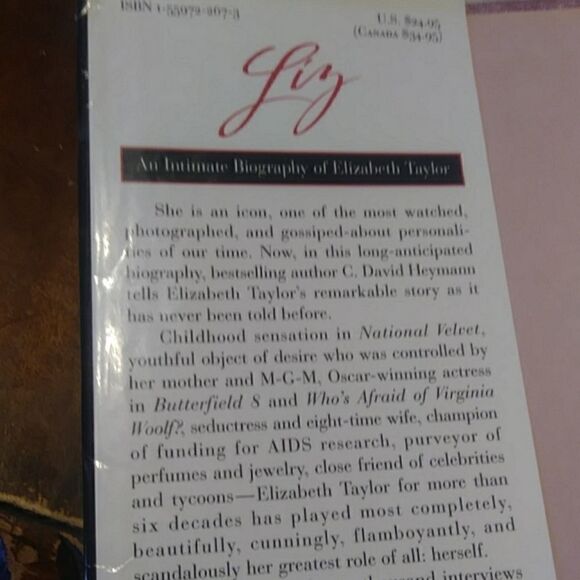 Liz Taylor First Edition An Intimate biography - Picture 6 of 8